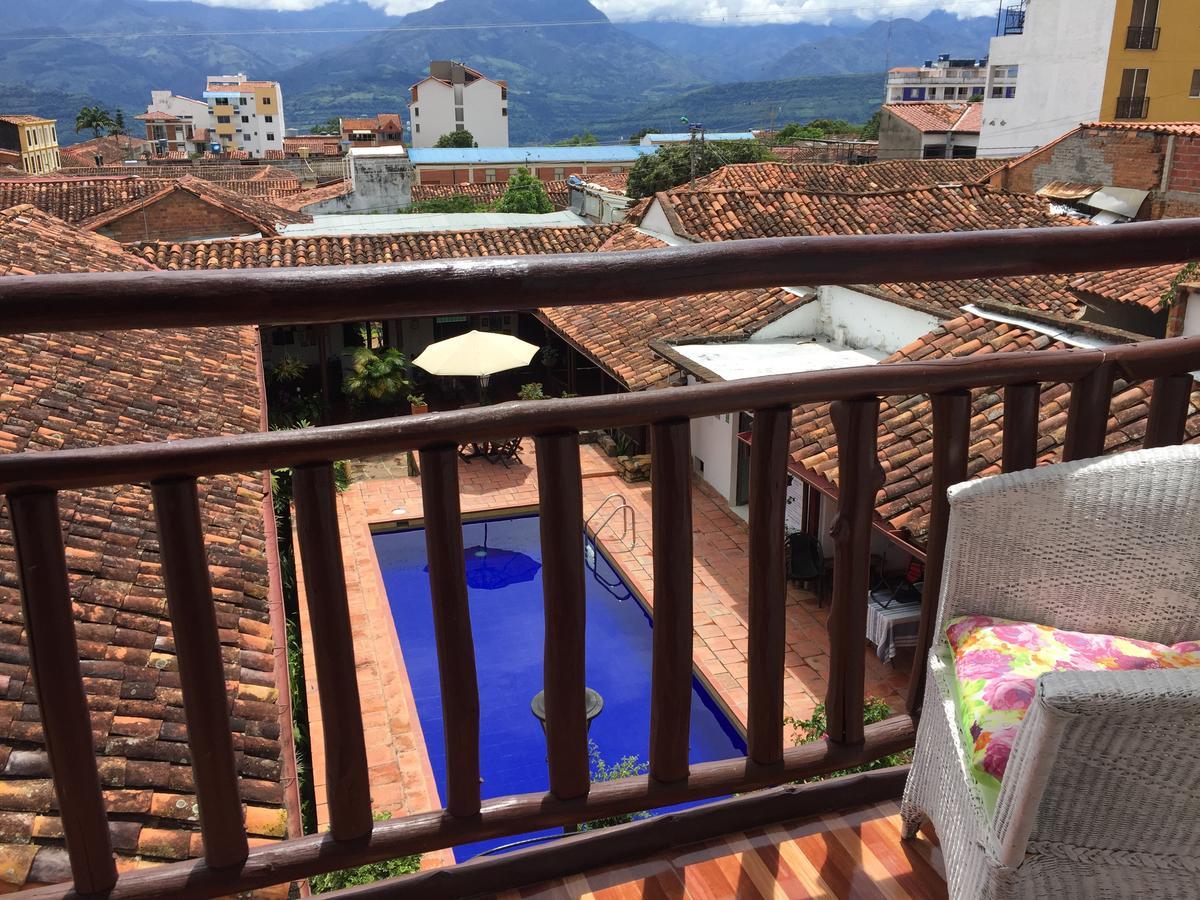La Serrana Hostal Spa Socorro Eksteriør bilde