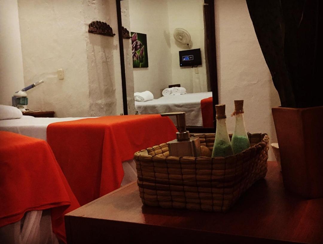 La Serrana Hostal Spa Socorro Eksteriør bilde
