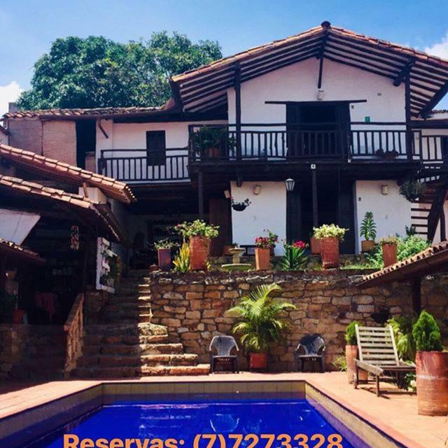 La Serrana Hostal Spa Socorro Eksteriør bilde