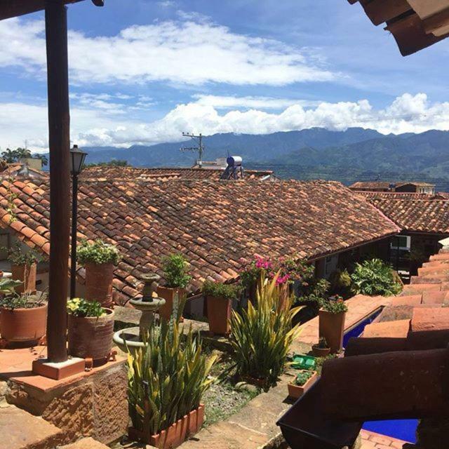 La Serrana Hostal Spa Socorro Eksteriør bilde