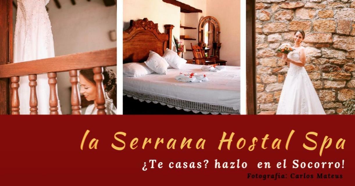 La Serrana Hostal Spa Socorro Eksteriør bilde